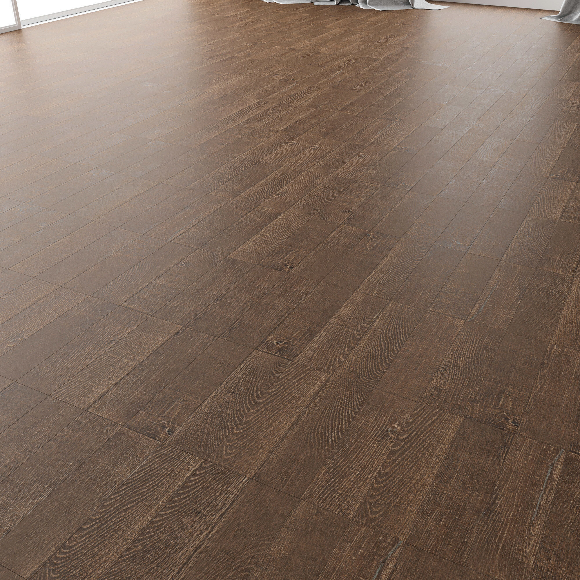 Parquet Oak Rotec Wildwood set 3 3D model_1