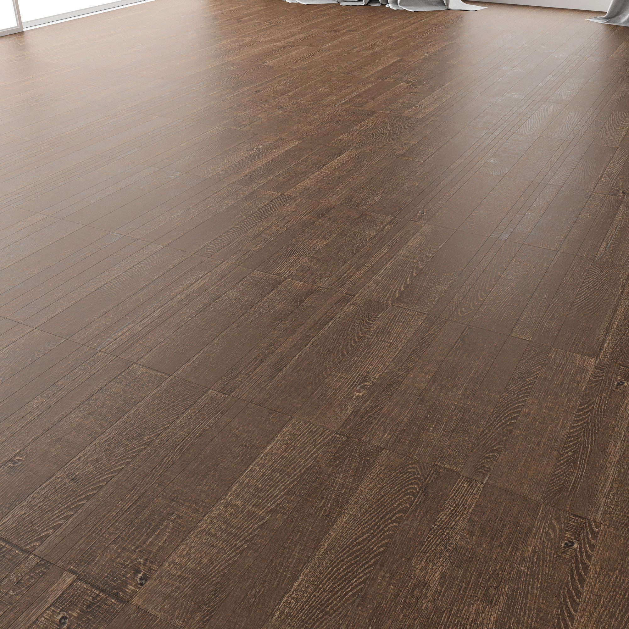 Parquet Oak Rotec Wildwood set 3 3D model_2