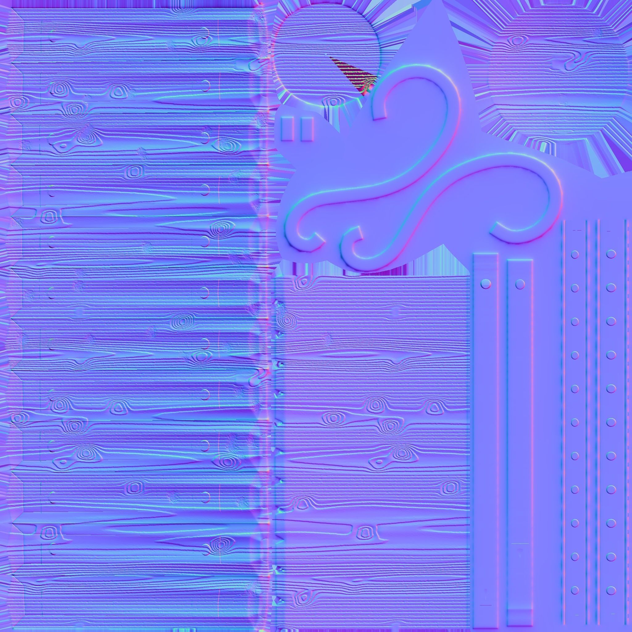 Medieval Beer Mug Low-poly 3D model_11