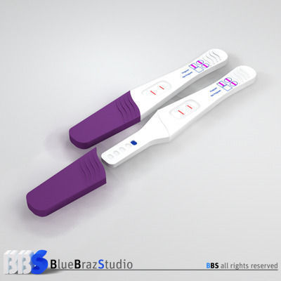 pregnancy tester 3D model_2