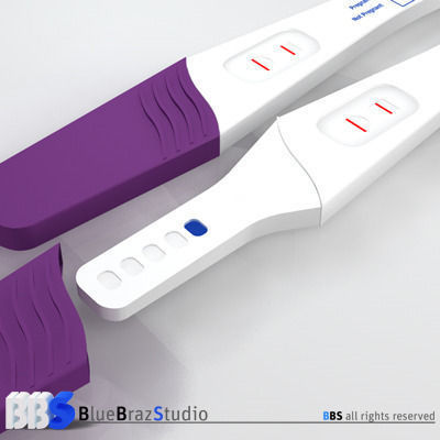 pregnancy tester 3D model_3