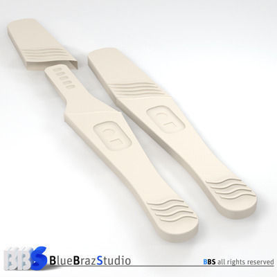 pregnancy tester 3D model_4