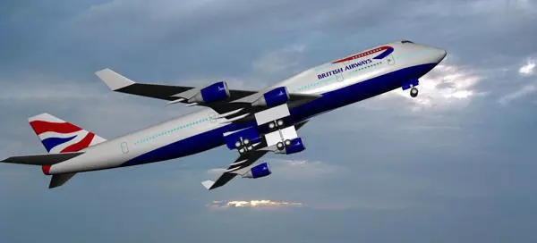 British Airways 747 - 400 3D model