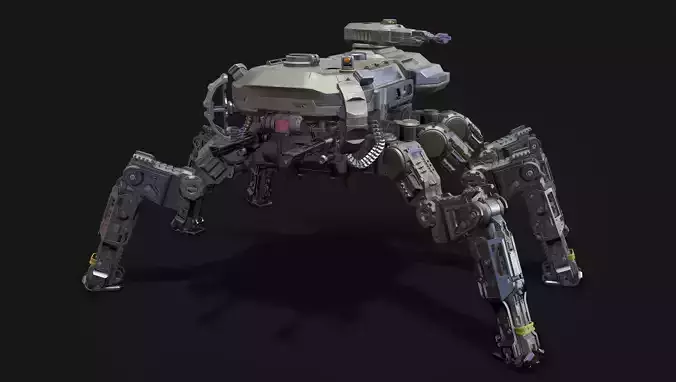 Tank Spider 3D model