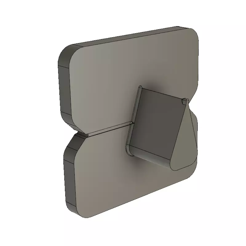 Frame hanger for Tesa Powerstrips Big v1 3D print model