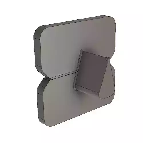 Frame hanger for Tesa Powerstrips Big v1 3D print model