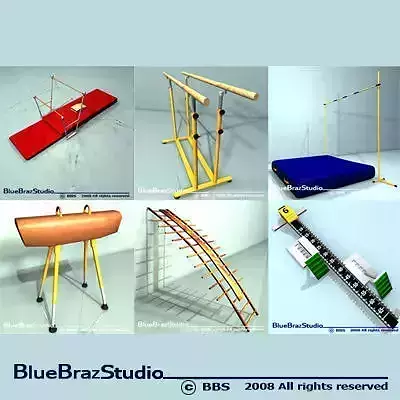 gimnastic equipment collection