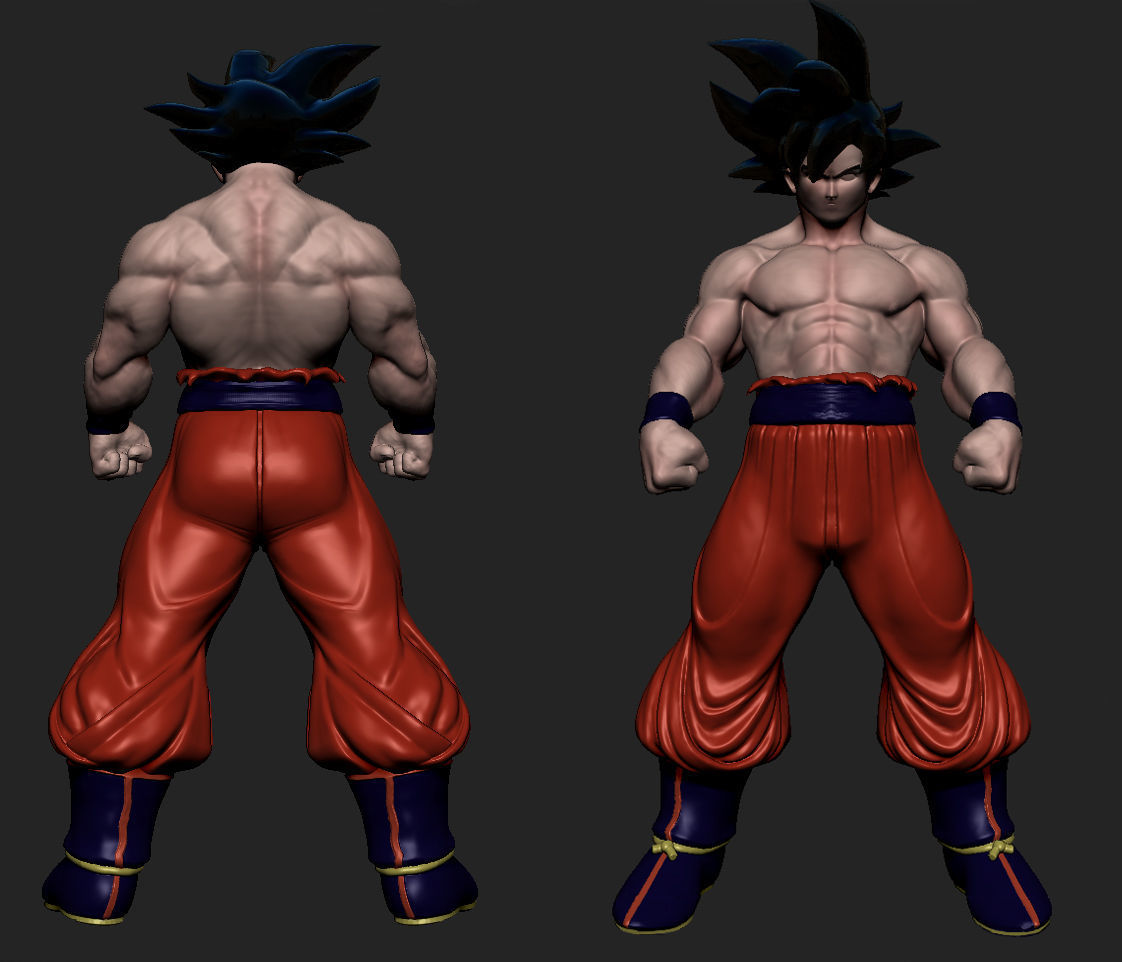 SON GOKU 3D print model_1
