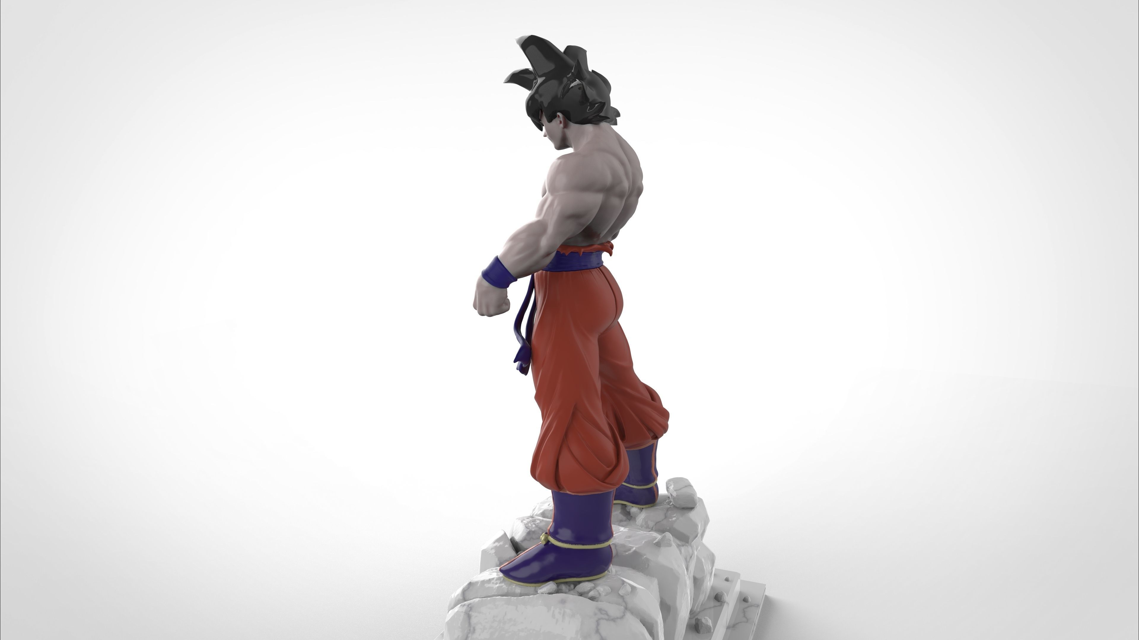 SON GOKU 3D print model_5