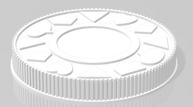 Power Rangers Legacy Morpher TIme Force Power Coin 3D print model