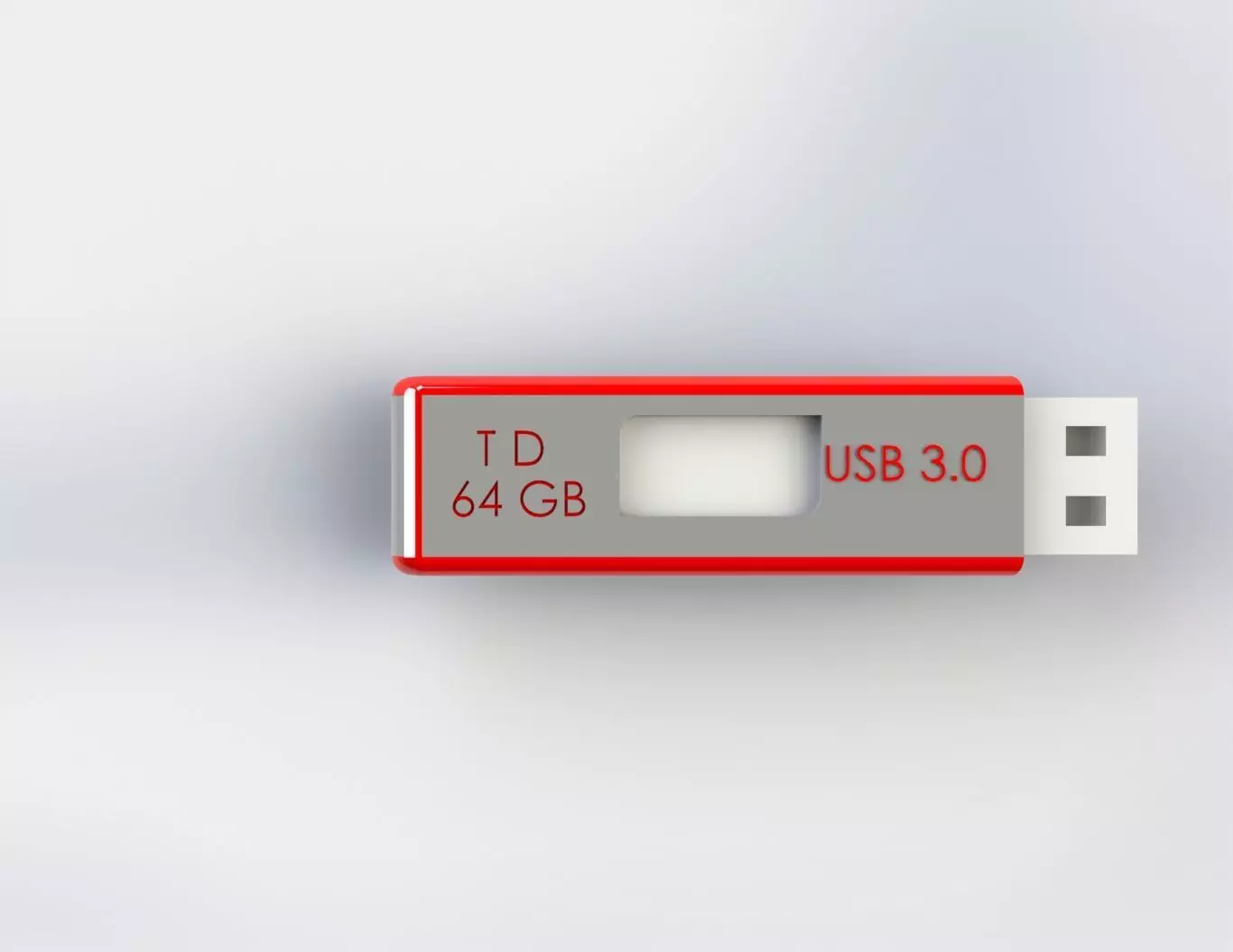 Pen Drive Free 3D model