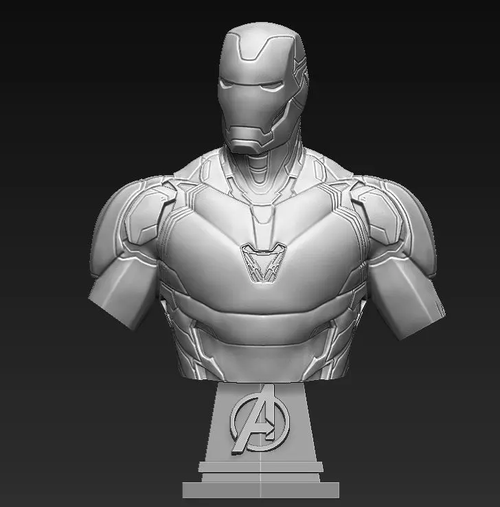 Iron Man MK85 Bust 3D print model