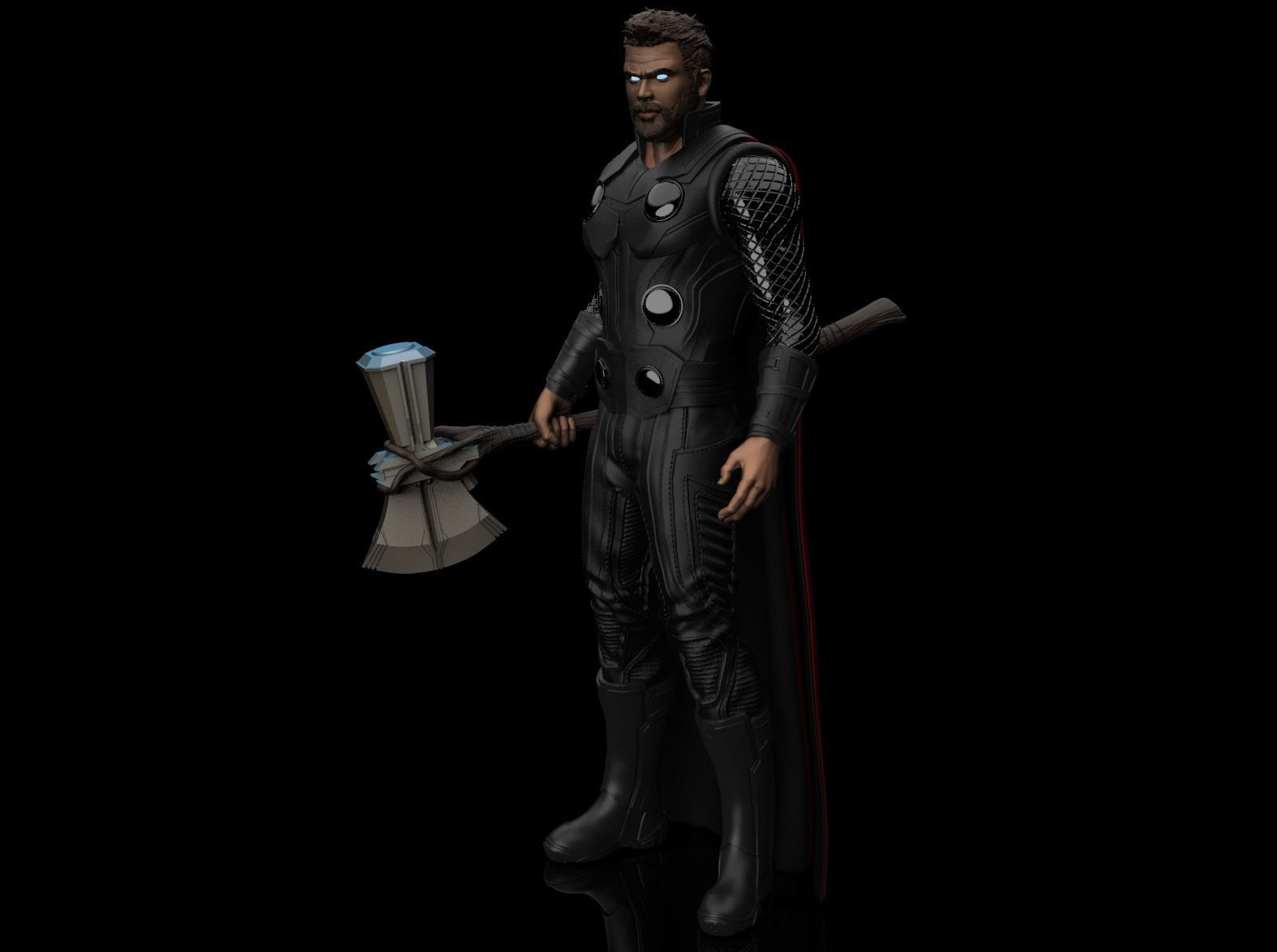 Avengers Statues Bundle 3D print model_9