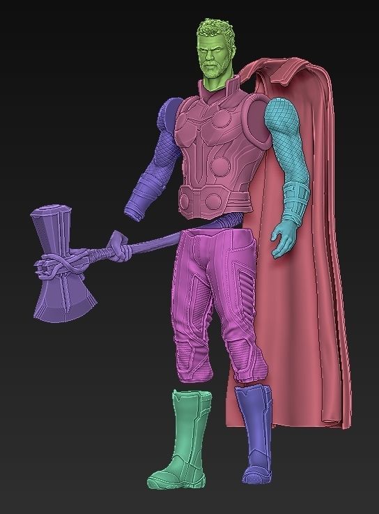 Avengers Statues Bundle 3D print model_14