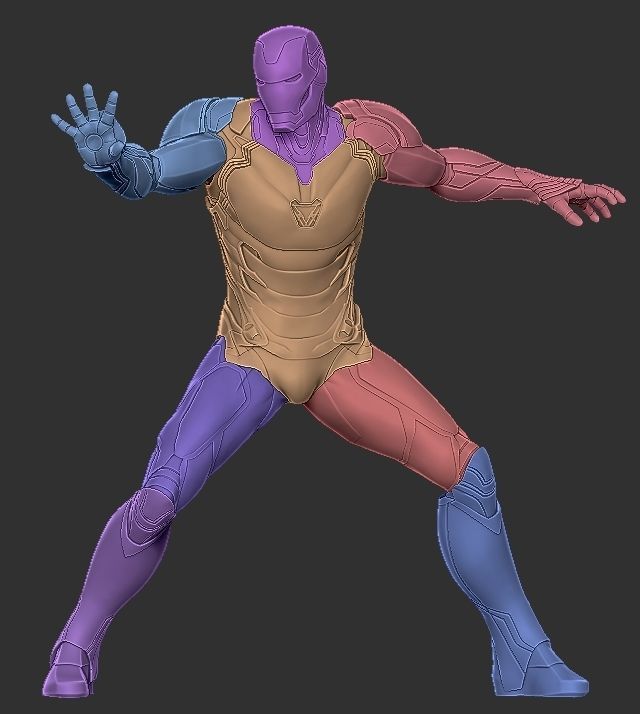 Avengers Statues Bundle 3D print model_12