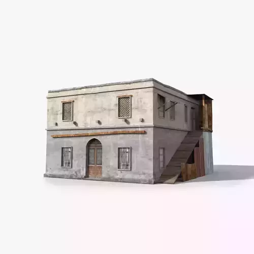 Arab x18 Low-poly 3D model