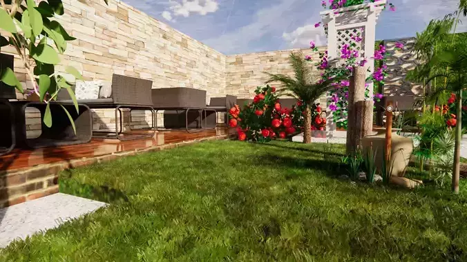 landscape clinic Free 3D model