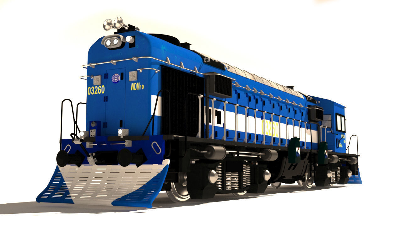 The Train 3D model_5