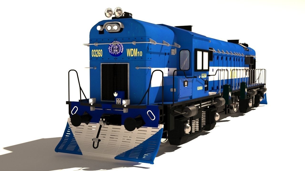 The Train 3D model_2