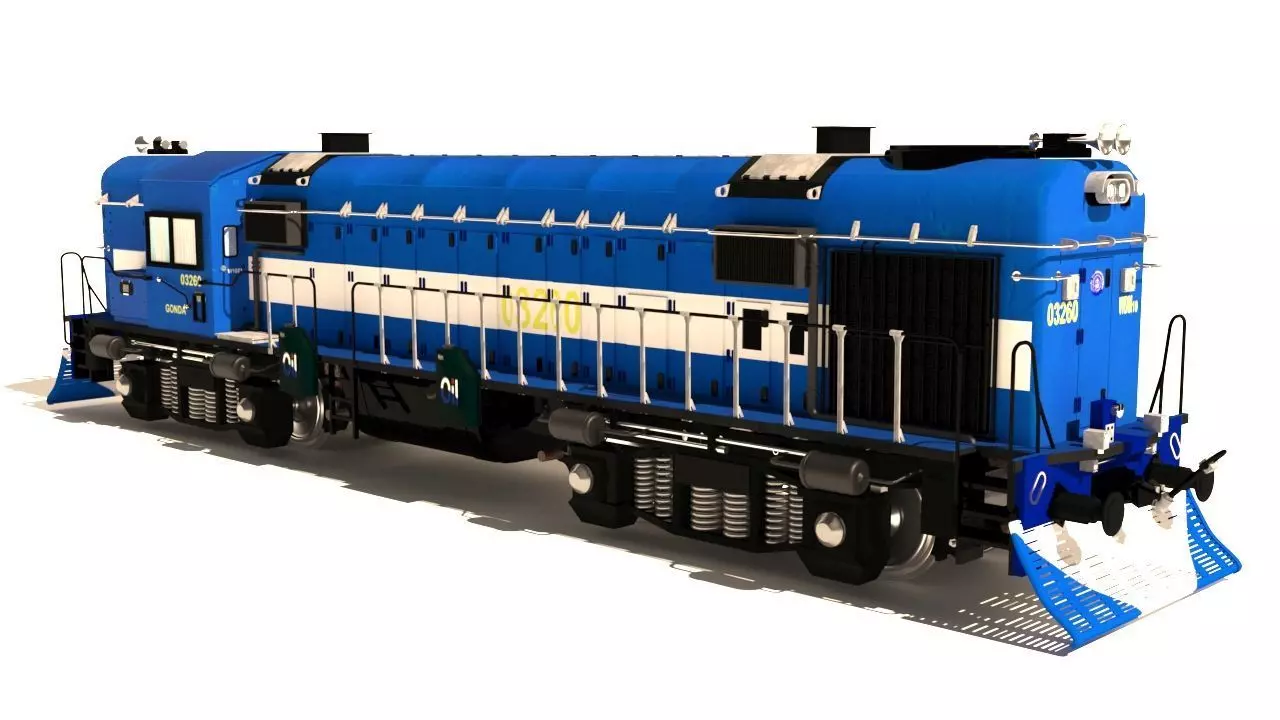 The Train 3D model_0