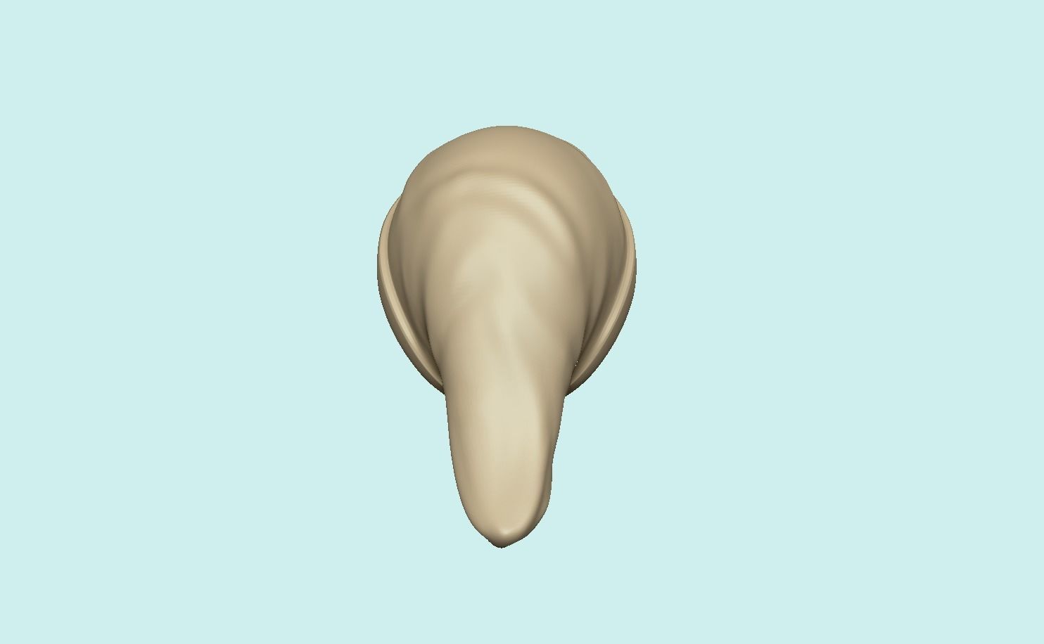 Hat - Inspired in Link - Legend of Zelda Low-poly 3D model_14