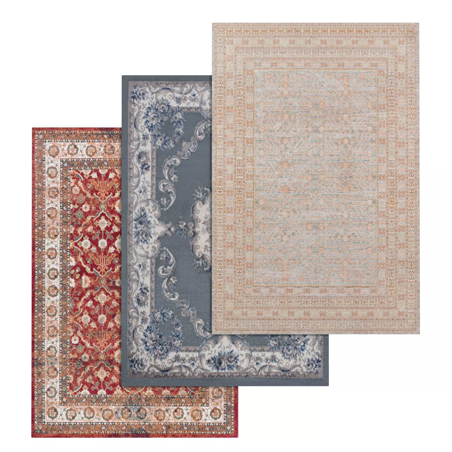 Rug Set 928 3D model_0