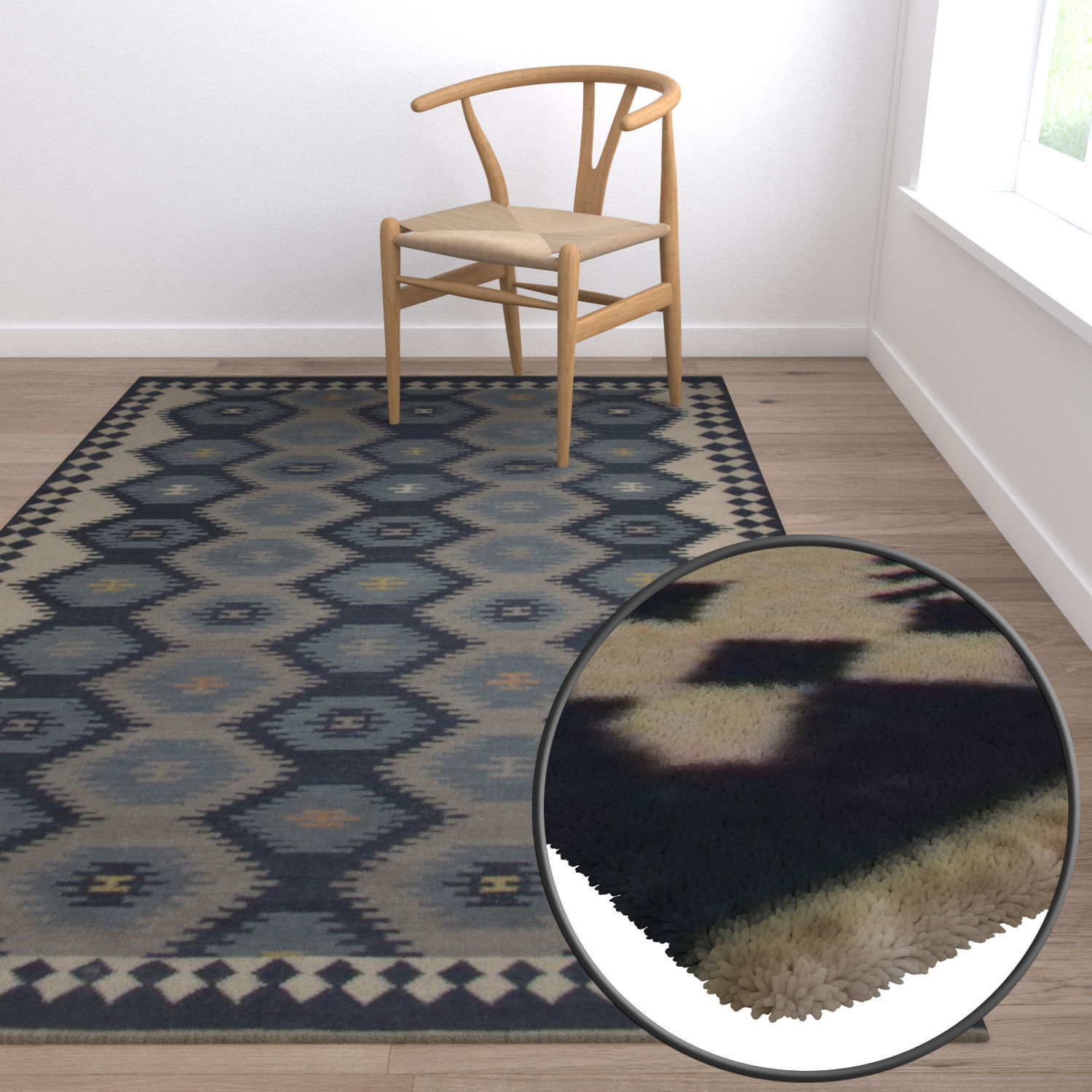 Rug Set 929 3D model_5