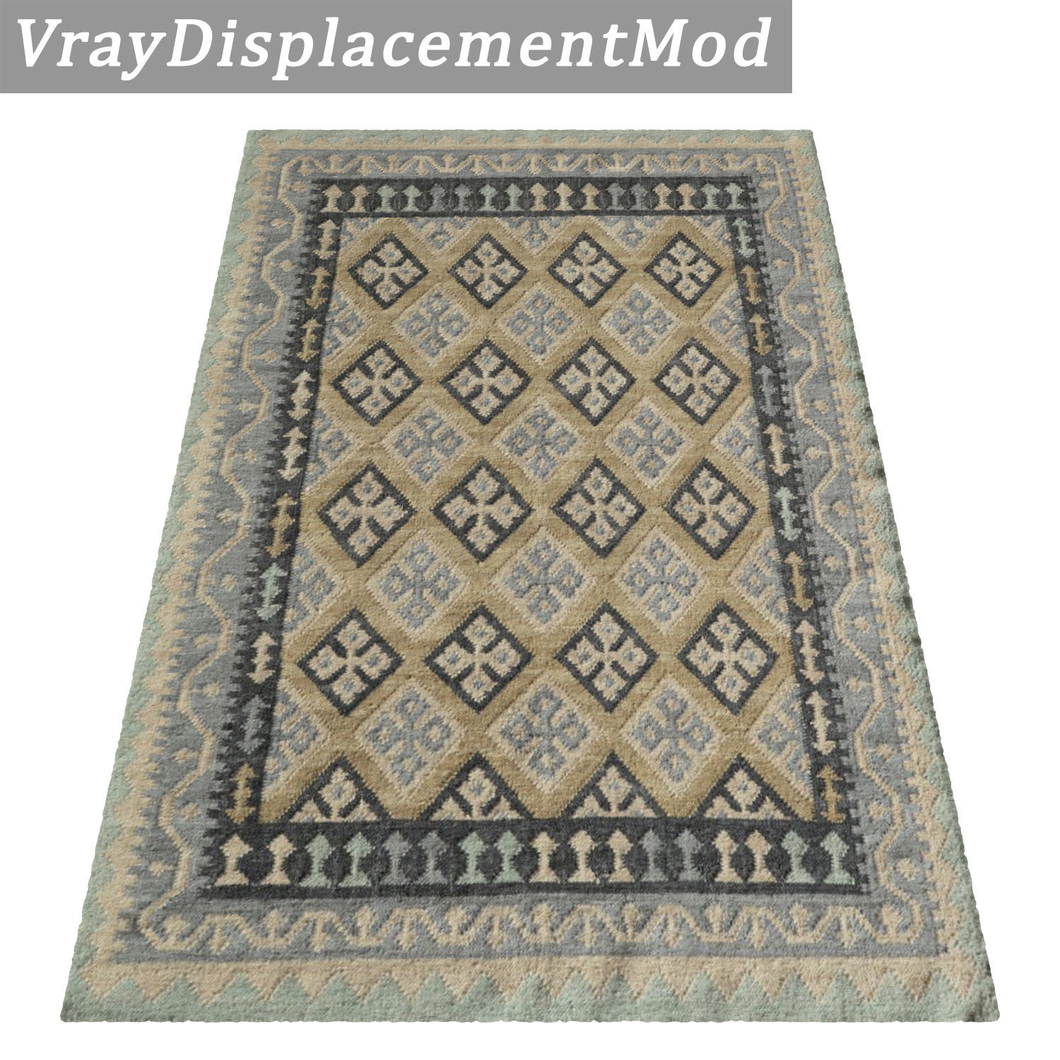 Rug Set 929 3D model_3