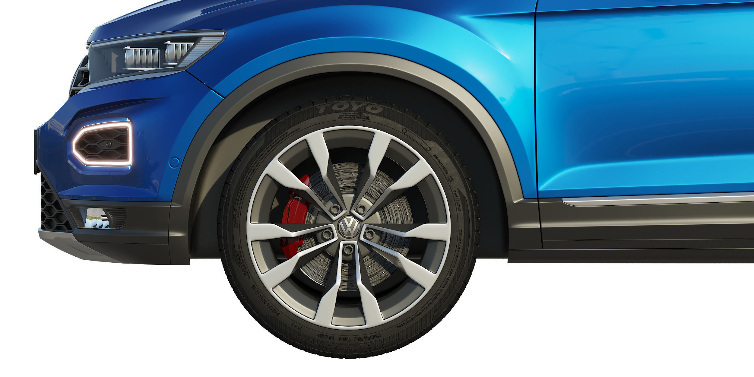 Volkswagen T-Roc 3D model_9