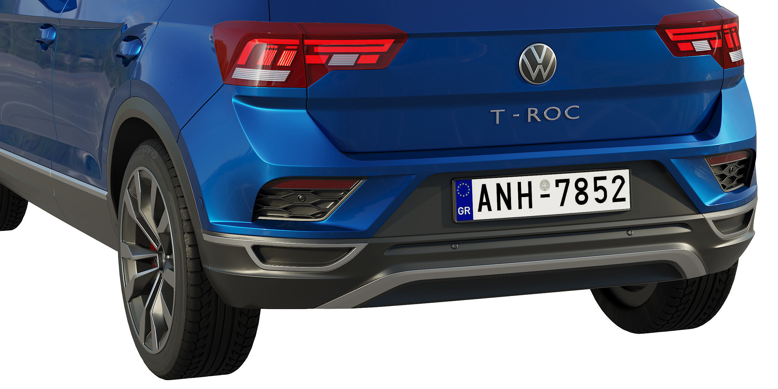 Volkswagen T-Roc 3D model_12