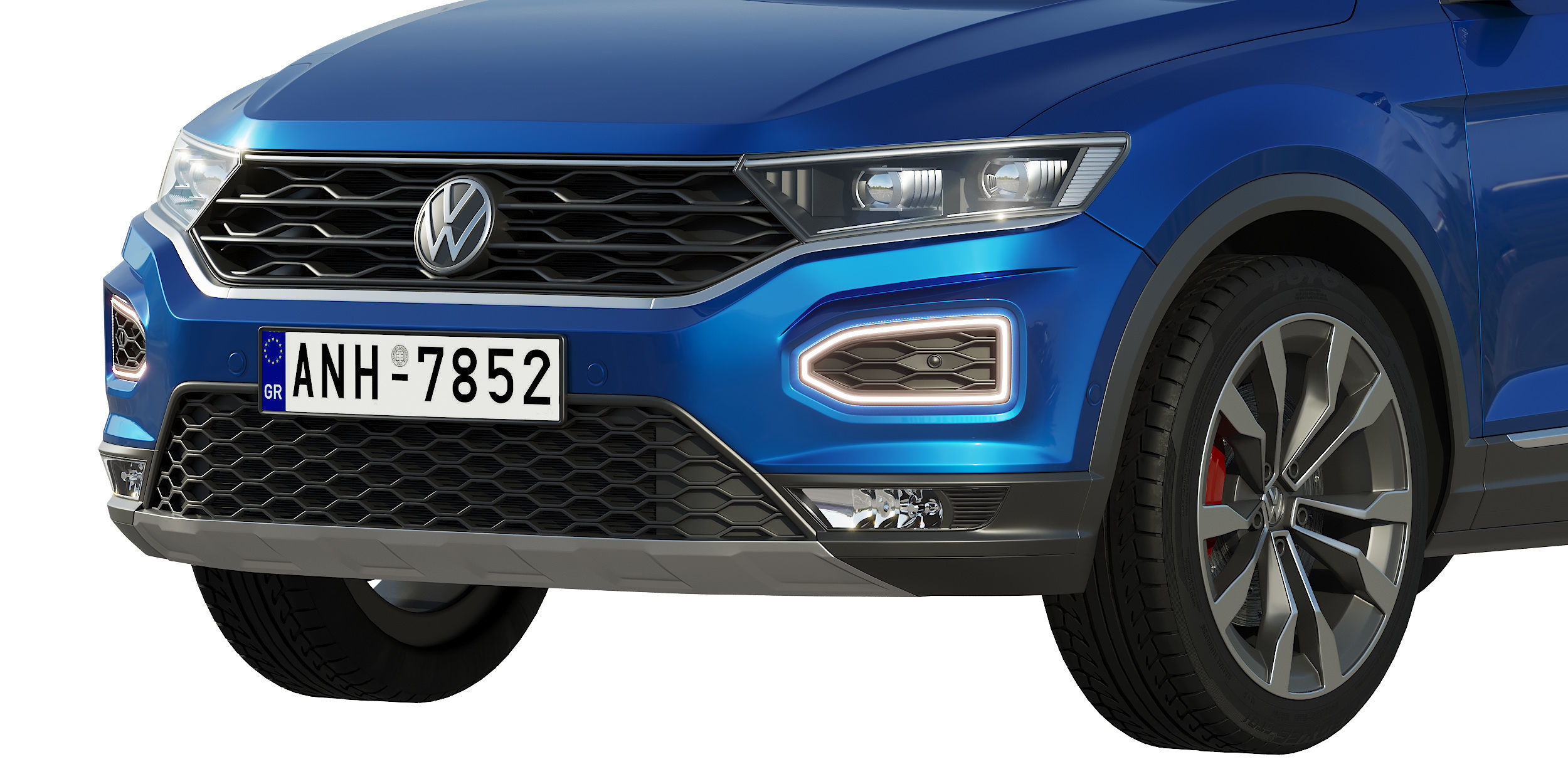 Volkswagen T-Roc 3D model_10