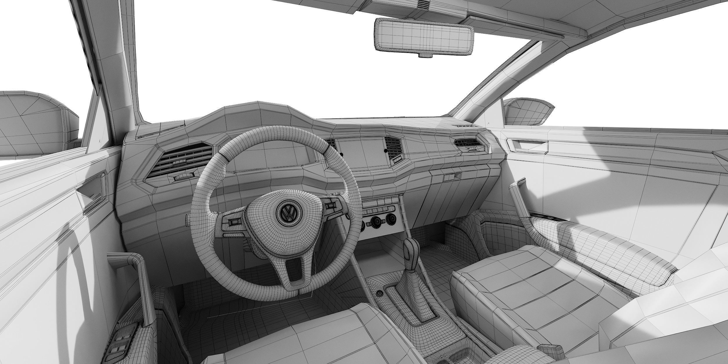 Volkswagen T-Roc 3D model_20