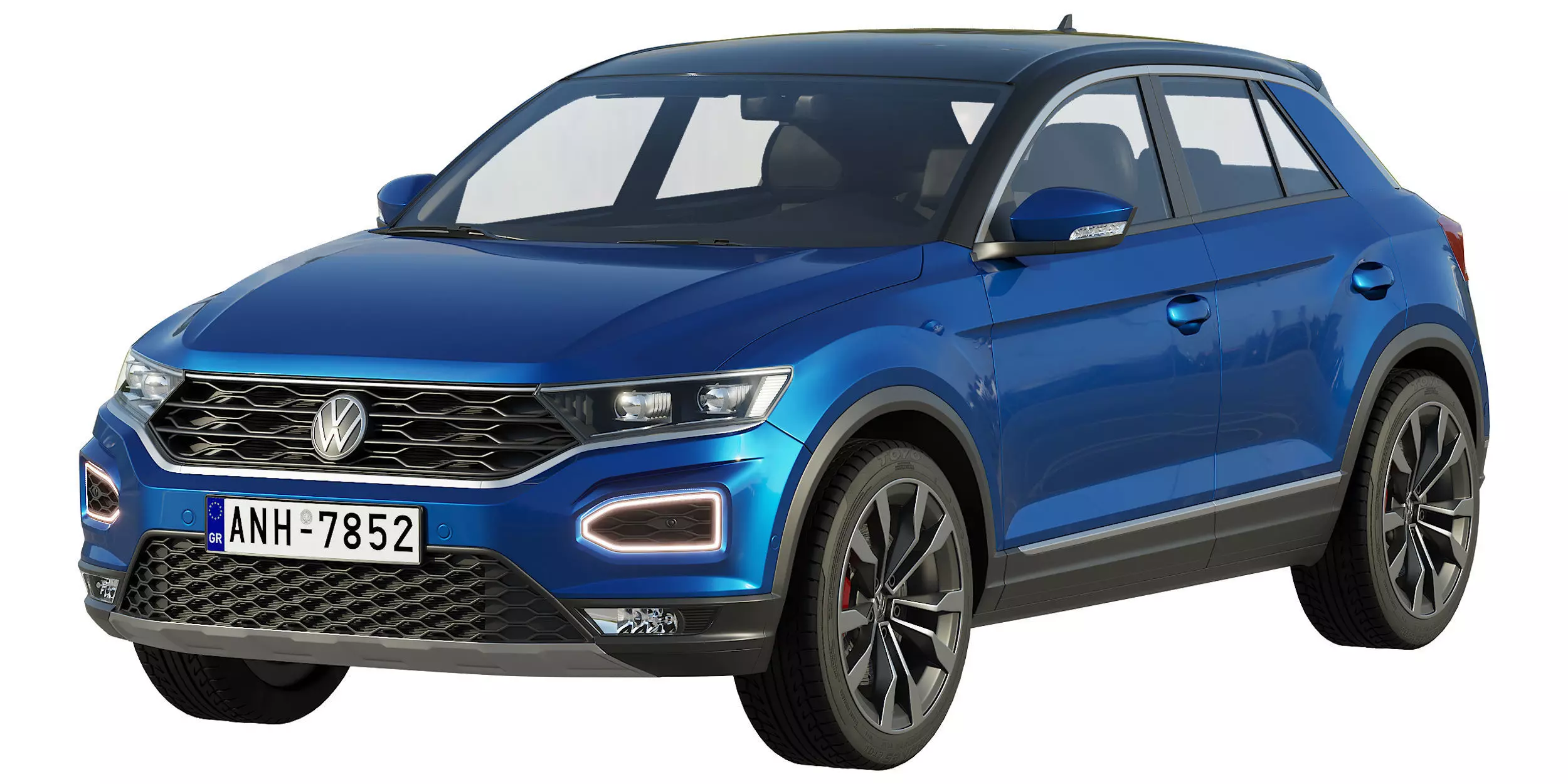 Volkswagen T-Roc 3D model_0