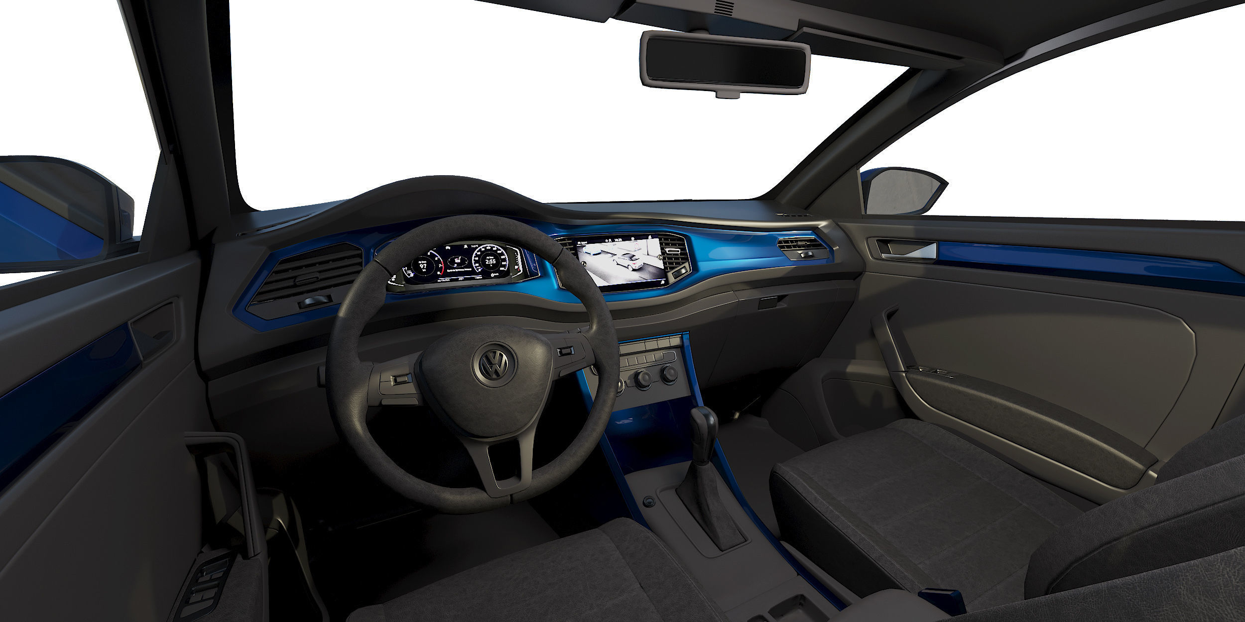 Volkswagen T-Roc 3D model_13