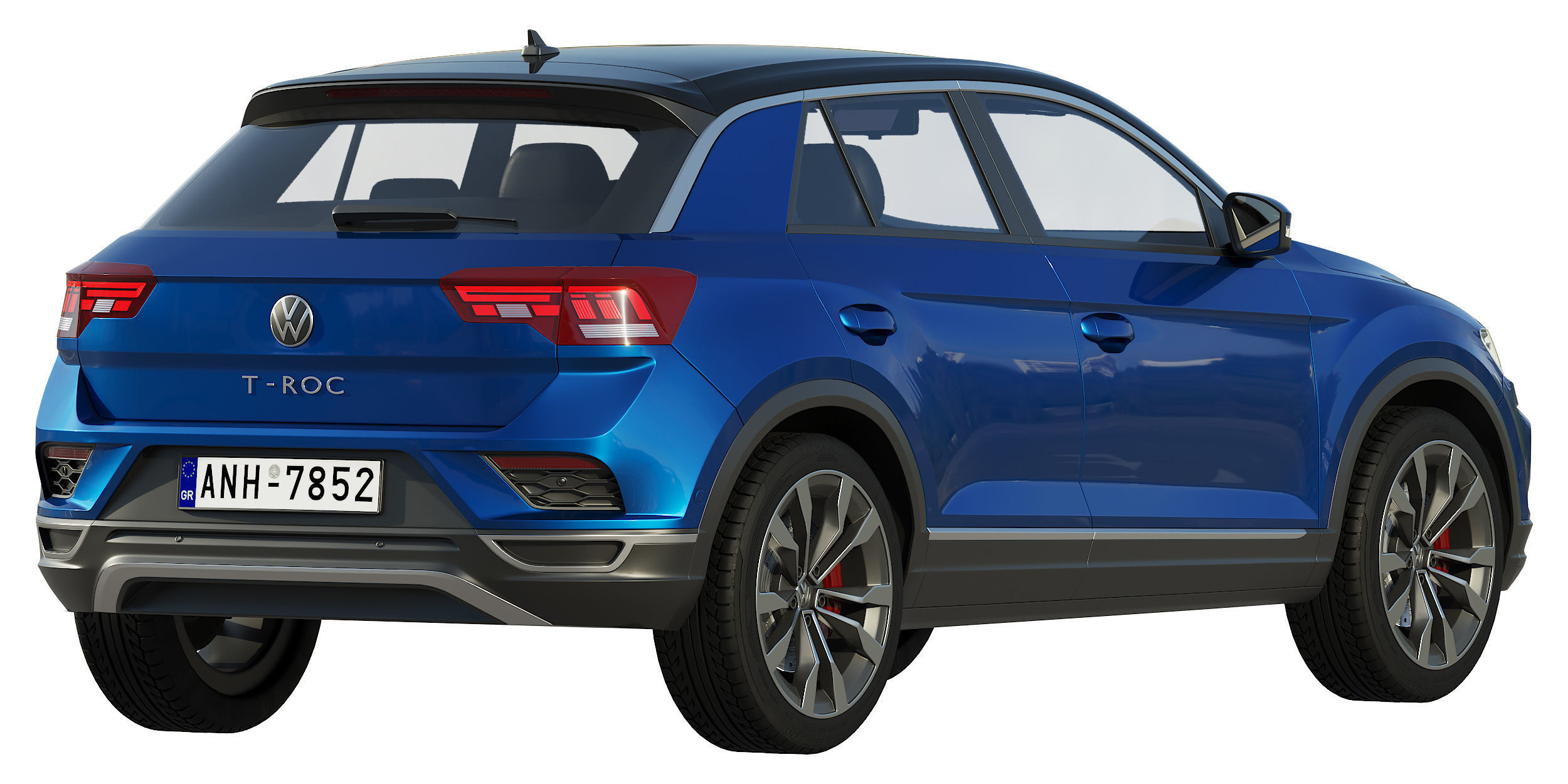 Volkswagen T-Roc 3D model_4