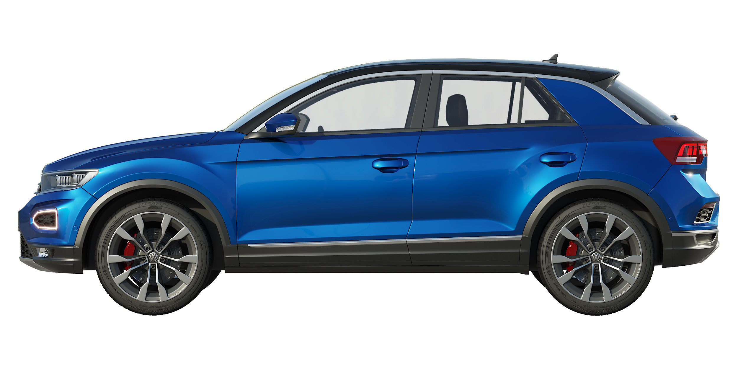 Volkswagen T-Roc 3D model_5