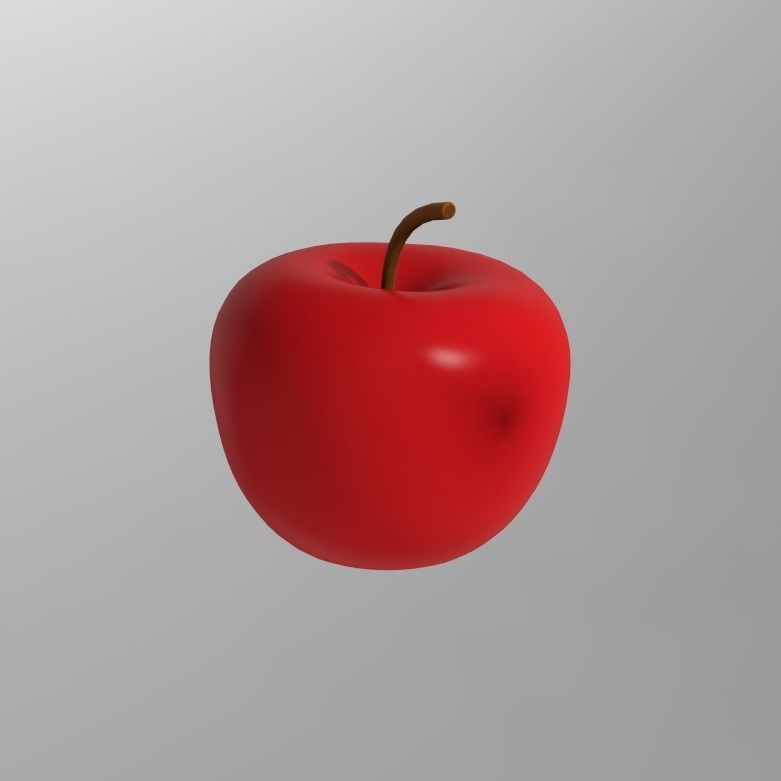 apple 3D print model_1