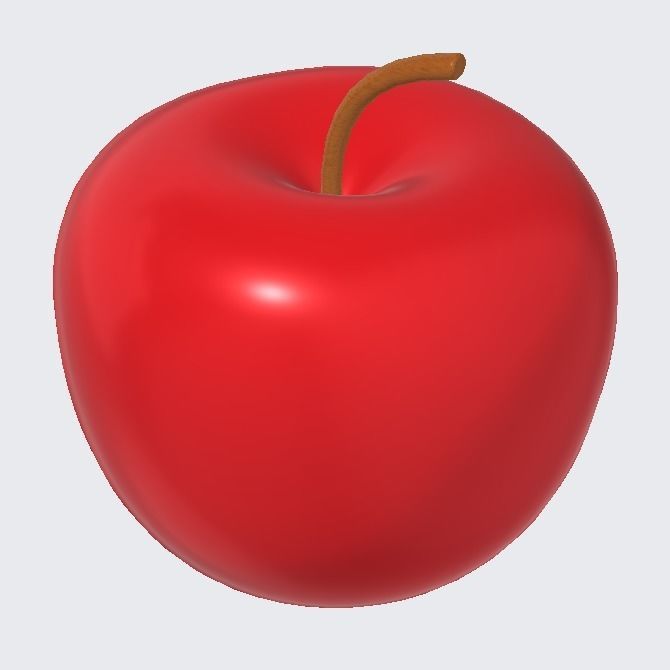 apple 3D print model_2