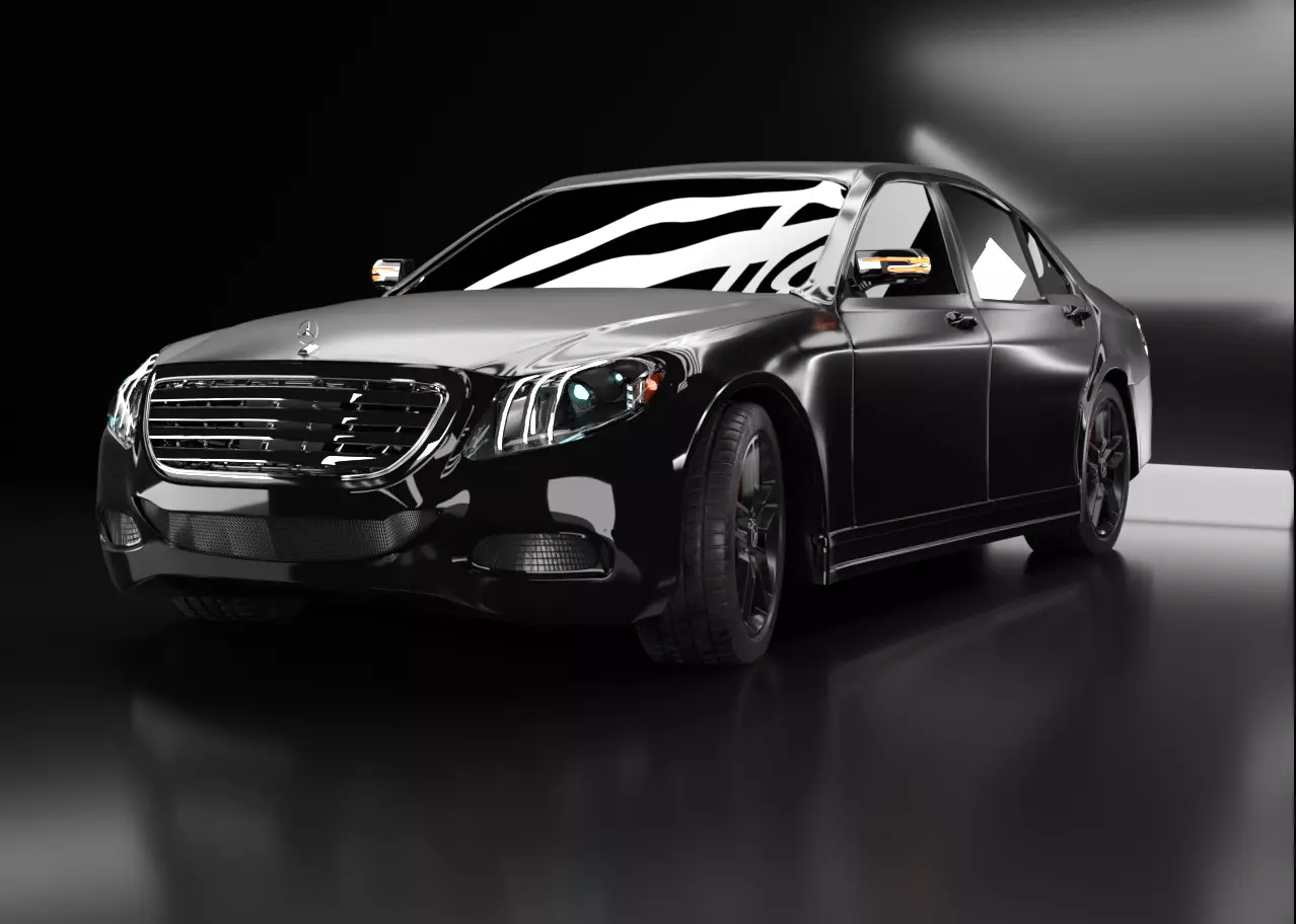 Mercedes s class maybach 3D model