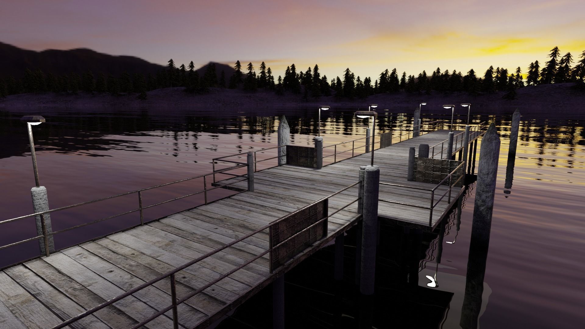 Small Scene 3D model_2