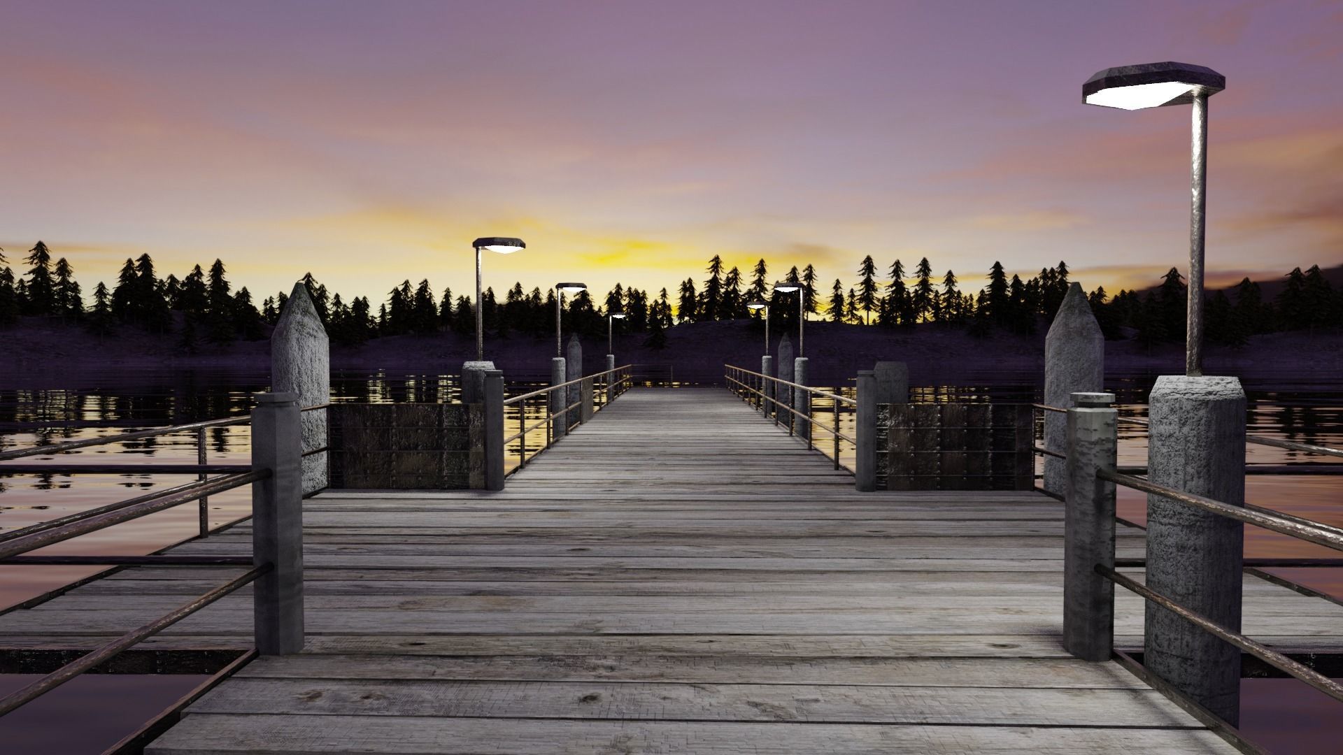 Small Scene 3D model_1