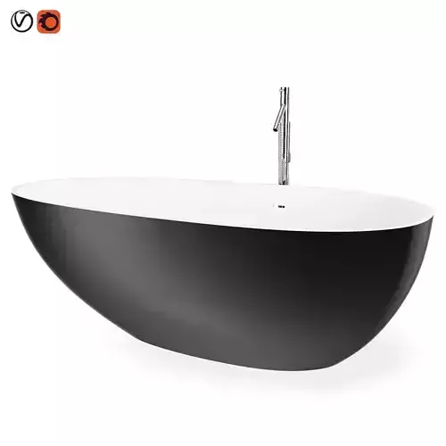 Vesuv Bathtube by Vallone 3D model