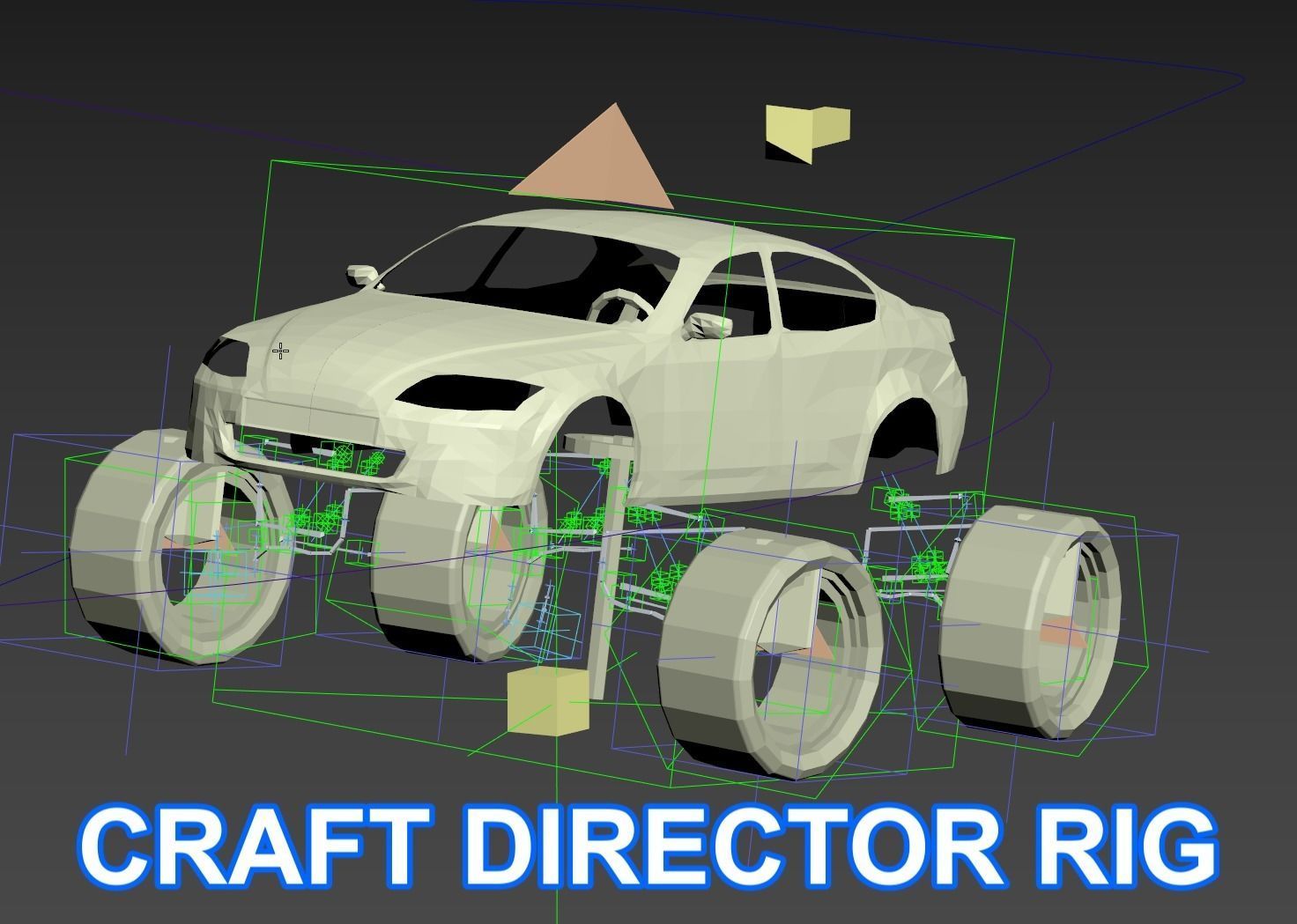 Mars Rover Rigged Animated with mars environment scene 3D model_7