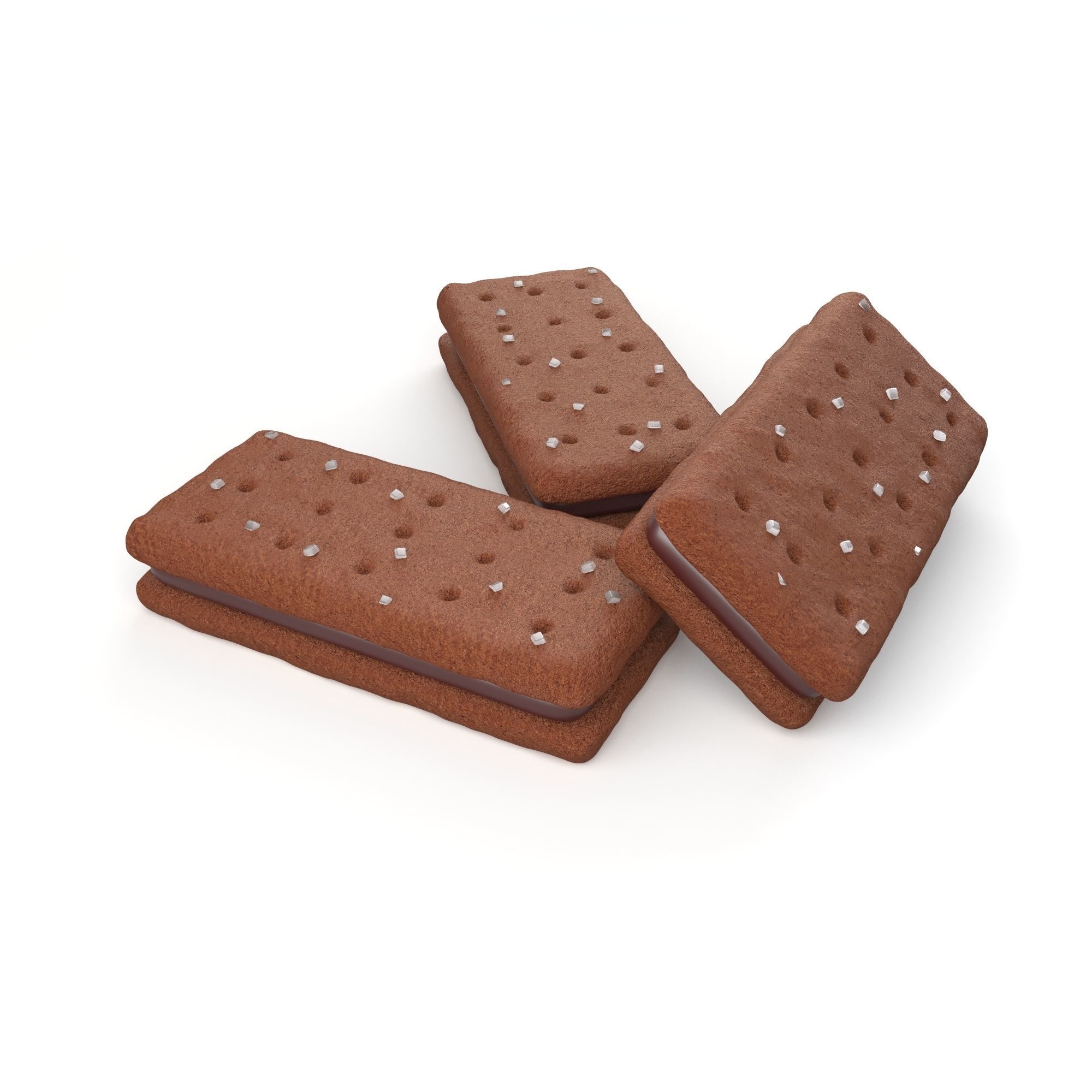 Biscuit  3D model_2