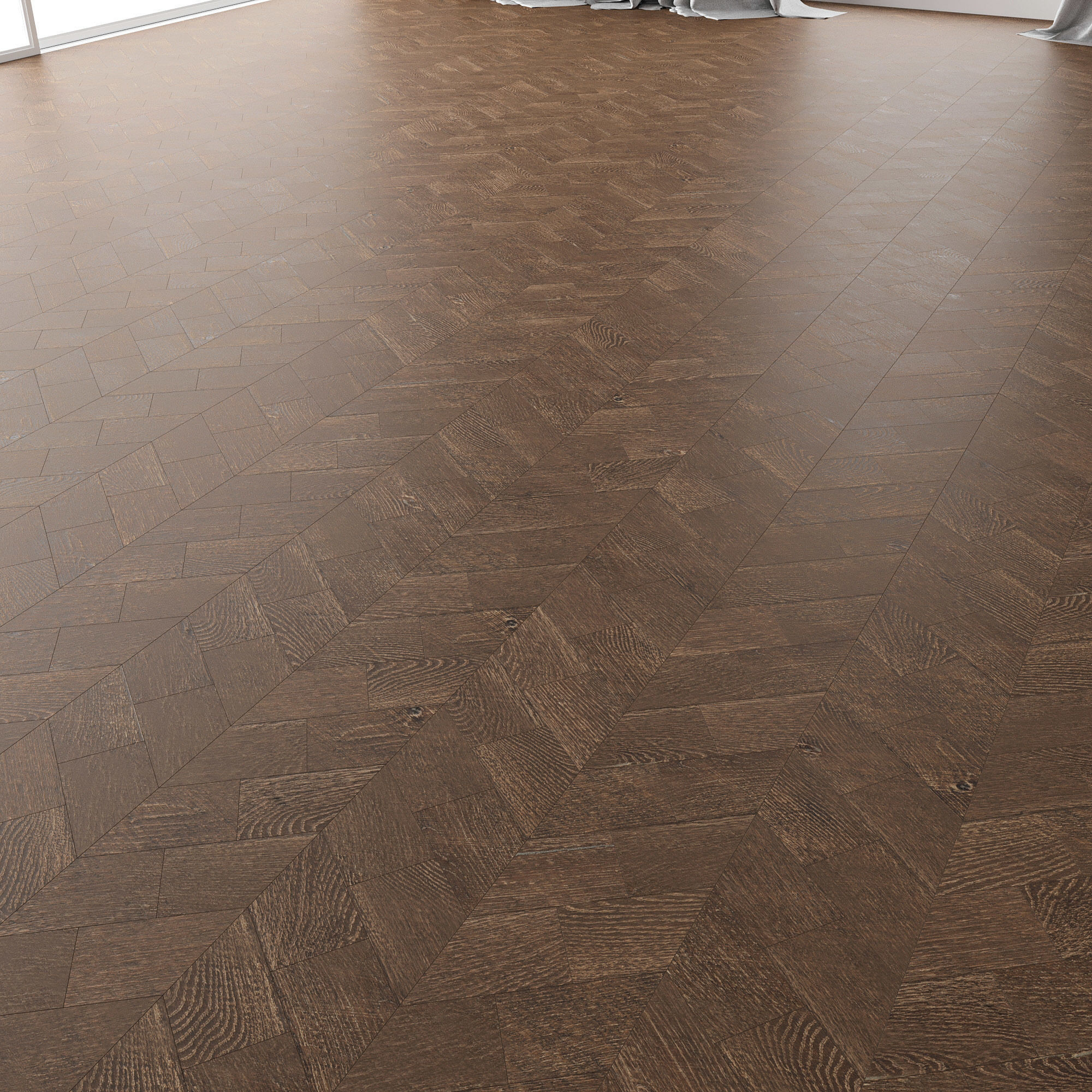 Parquet Oak Rotec Wildwood set 6 3D model_1