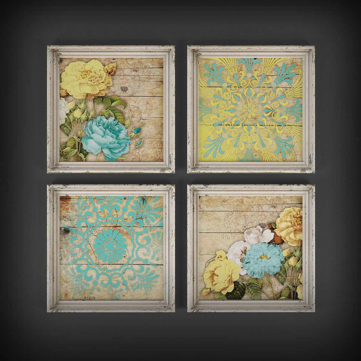 Picture Frames 3D model_1