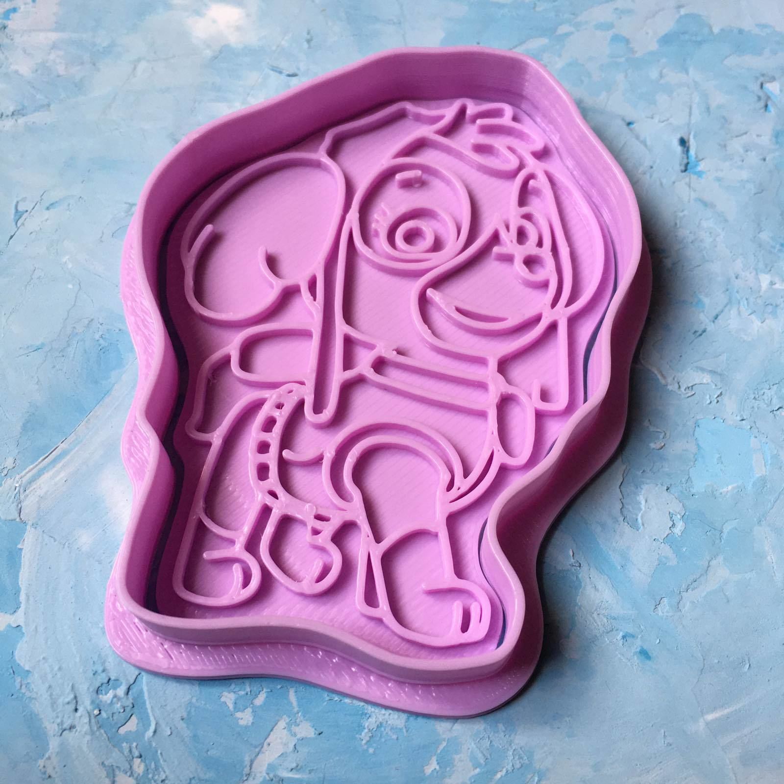 Paw Patrol Cookie Cutter Details Skye 3D print model 3D print model_2
