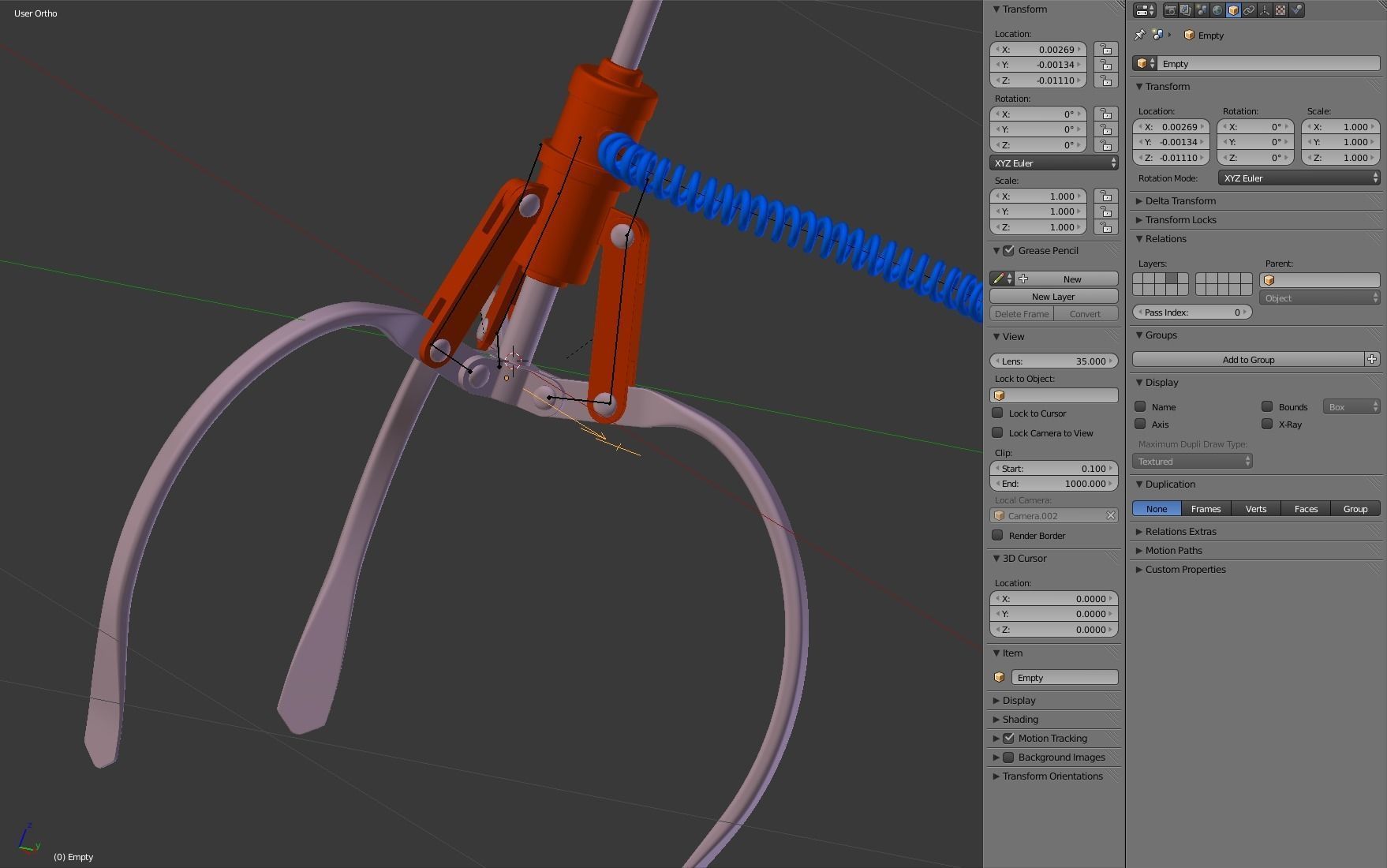 Robotic Claw 3D model_20