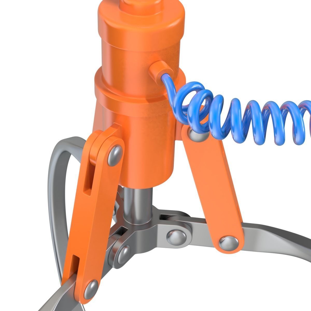 Robotic Claw 3D model_6