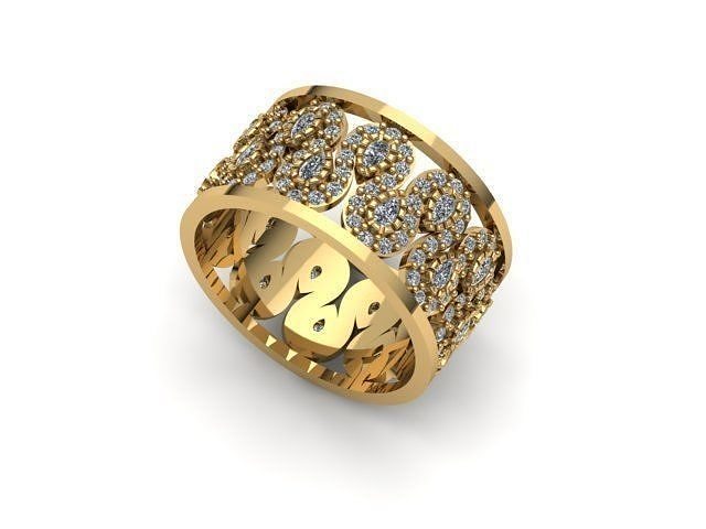 Wedding ring  3D print model